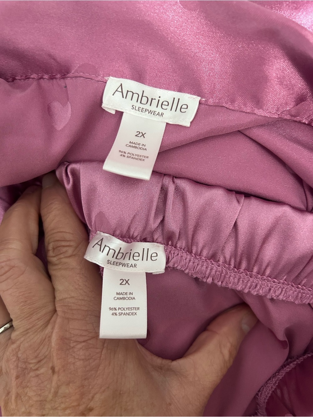 NWOT Ambrielle pajamas size 2x - Picture 5 of 6